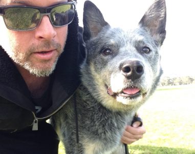 Dog and owner enjoying outdoor activity at Agile Dogs training session.